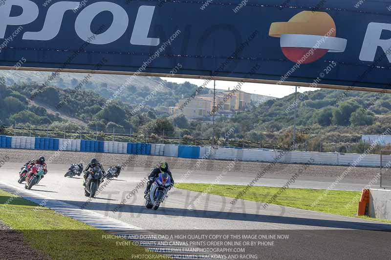 14 to 16th november 2015;Jerez;event digital images;motorbikes;no limits;peter wileman photography;trackday;trackday digital images