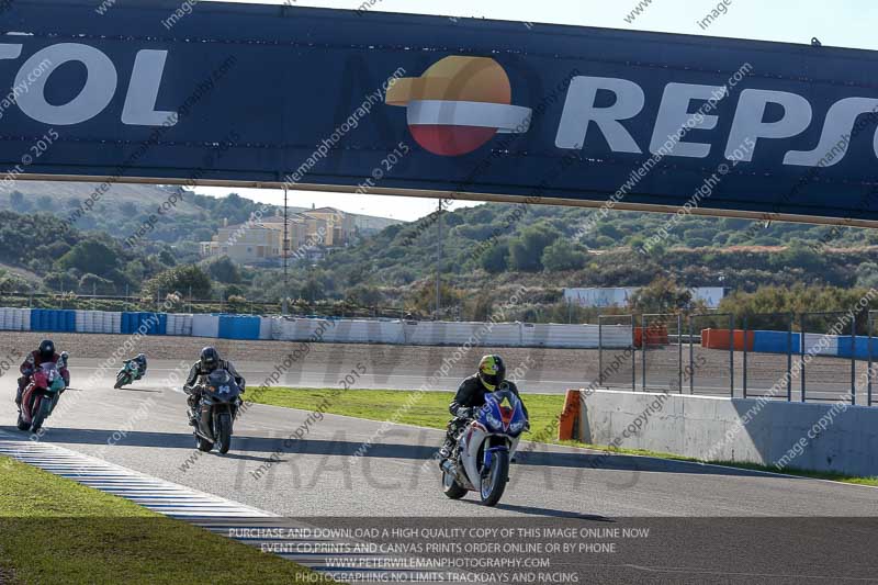 14 to 16th november 2015;Jerez;event digital images;motorbikes;no limits;peter wileman photography;trackday;trackday digital images