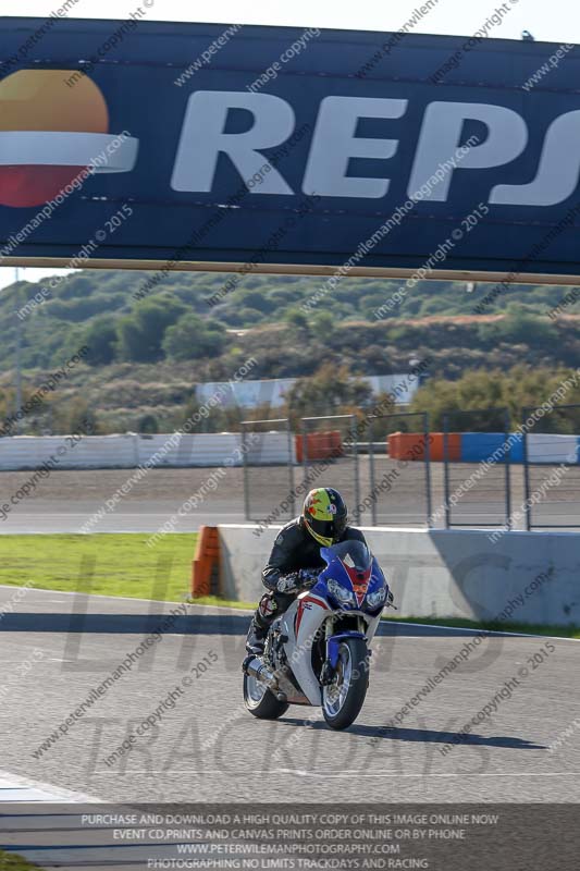 14 to 16th november 2015;Jerez;event digital images;motorbikes;no limits;peter wileman photography;trackday;trackday digital images