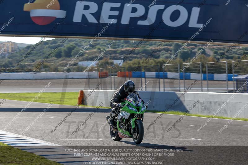 14 to 16th november 2015;Jerez;event digital images;motorbikes;no limits;peter wileman photography;trackday;trackday digital images