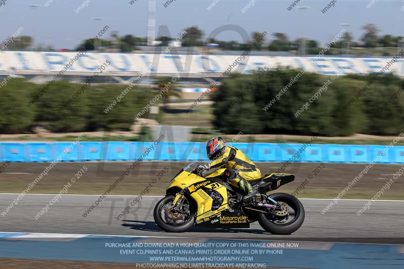 14 to 16th november 2015;Jerez;event digital images;motorbikes;no limits;peter wileman photography;trackday;trackday digital images