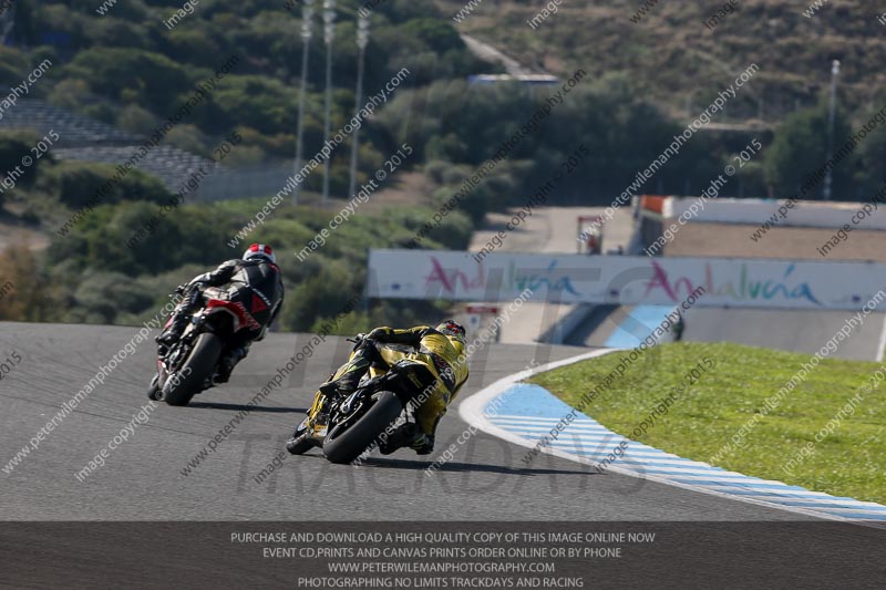 14 to 16th november 2015;Jerez;event digital images;motorbikes;no limits;peter wileman photography;trackday;trackday digital images