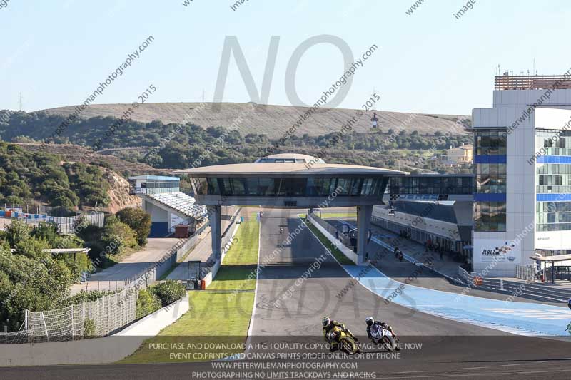 14 to 16th november 2015;Jerez;event digital images;motorbikes;no limits;peter wileman photography;trackday;trackday digital images