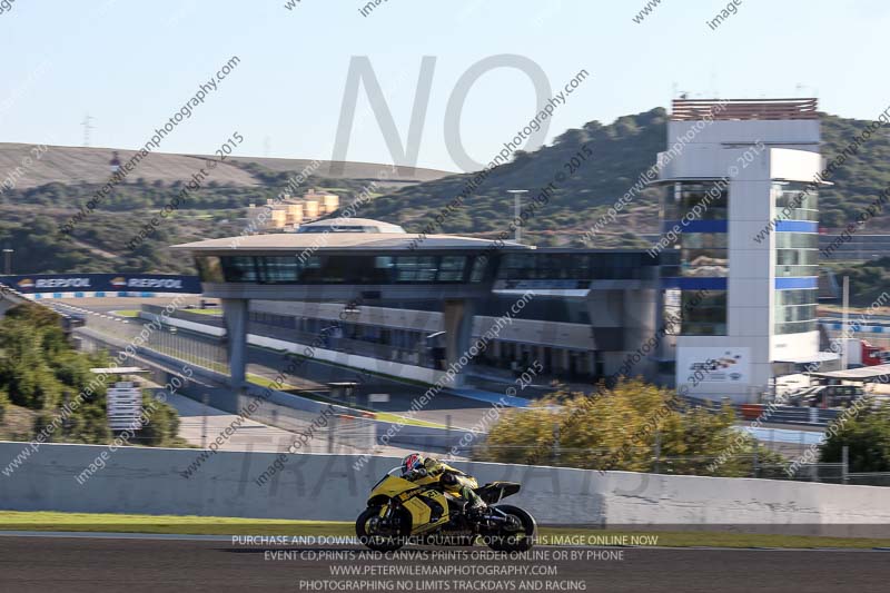 14 to 16th november 2015;Jerez;event digital images;motorbikes;no limits;peter wileman photography;trackday;trackday digital images