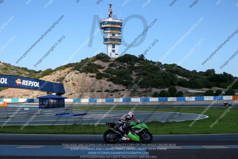 14 to 16th november 2015;Jerez;event digital images;motorbikes;no limits;peter wileman photography;trackday;trackday digital images