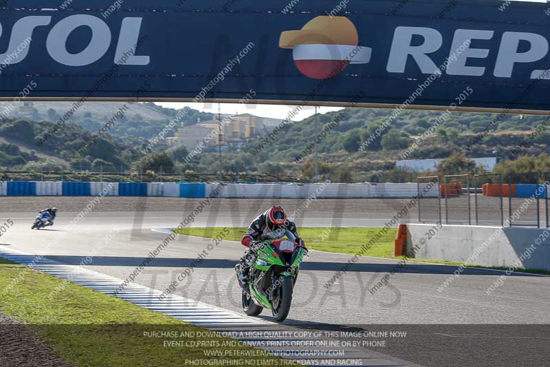 14 to 16th november 2015;Jerez;event digital images;motorbikes;no limits;peter wileman photography;trackday;trackday digital images