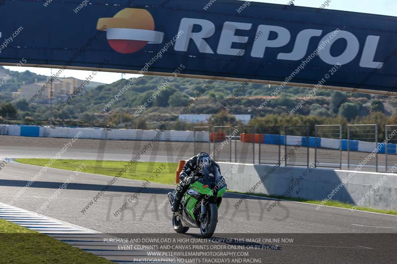 14 to 16th november 2015;Jerez;event digital images;motorbikes;no limits;peter wileman photography;trackday;trackday digital images