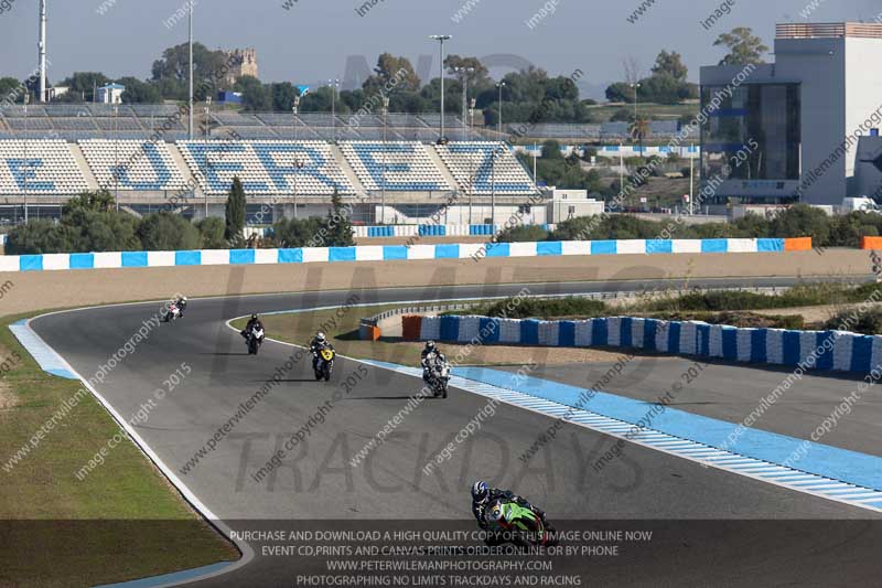 14 to 16th november 2015;Jerez;event digital images;motorbikes;no limits;peter wileman photography;trackday;trackday digital images