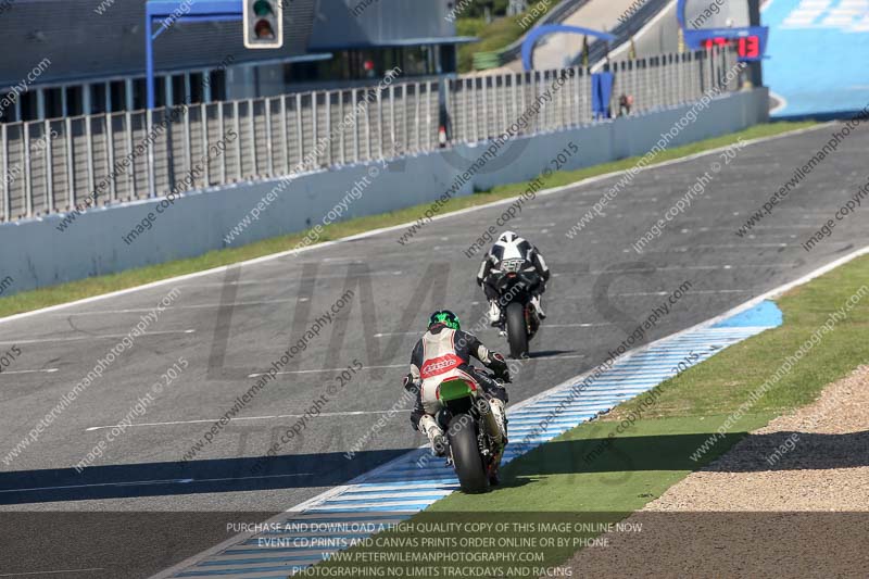 14 to 16th november 2015;Jerez;event digital images;motorbikes;no limits;peter wileman photography;trackday;trackday digital images