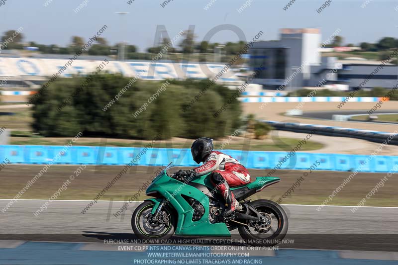 14 to 16th november 2015;Jerez;event digital images;motorbikes;no limits;peter wileman photography;trackday;trackday digital images