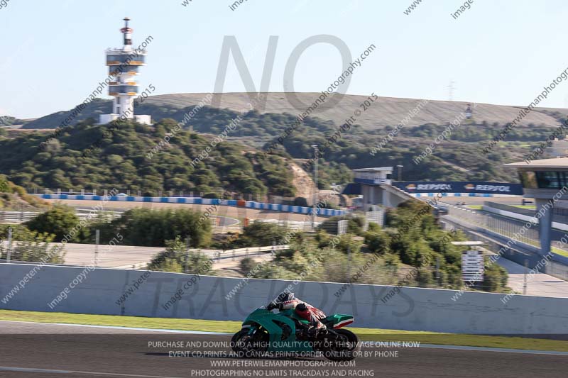 14 to 16th november 2015;Jerez;event digital images;motorbikes;no limits;peter wileman photography;trackday;trackday digital images