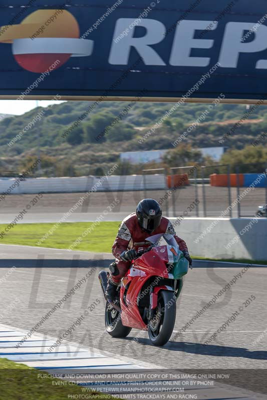 14 to 16th november 2015;Jerez;event digital images;motorbikes;no limits;peter wileman photography;trackday;trackday digital images