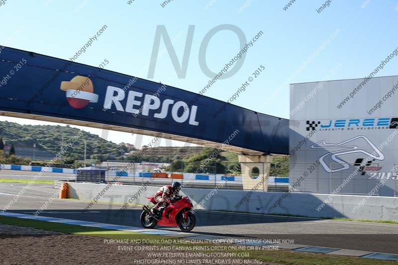 14 to 16th november 2015;Jerez;event digital images;motorbikes;no limits;peter wileman photography;trackday;trackday digital images