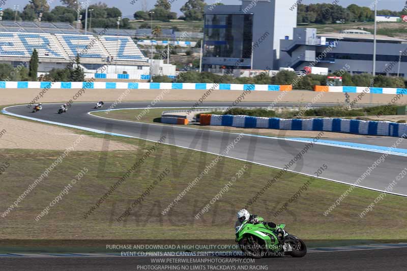 14 to 16th november 2015;Jerez;event digital images;motorbikes;no limits;peter wileman photography;trackday;trackday digital images