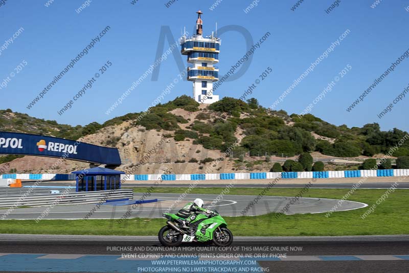 14 to 16th november 2015;Jerez;event digital images;motorbikes;no limits;peter wileman photography;trackday;trackday digital images