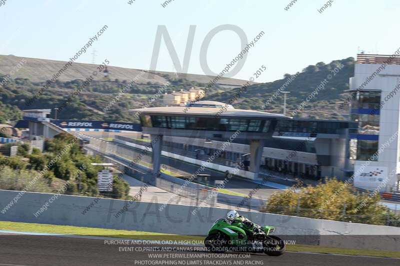 14 to 16th november 2015;Jerez;event digital images;motorbikes;no limits;peter wileman photography;trackday;trackday digital images