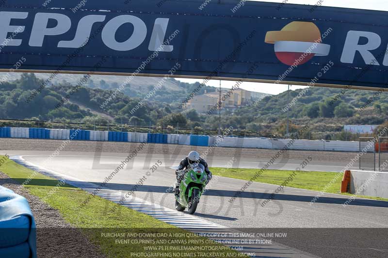 14 to 16th november 2015;Jerez;event digital images;motorbikes;no limits;peter wileman photography;trackday;trackday digital images