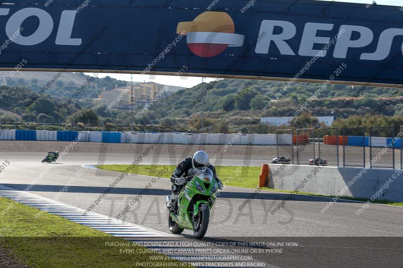 14 to 16th november 2015;Jerez;event digital images;motorbikes;no limits;peter wileman photography;trackday;trackday digital images