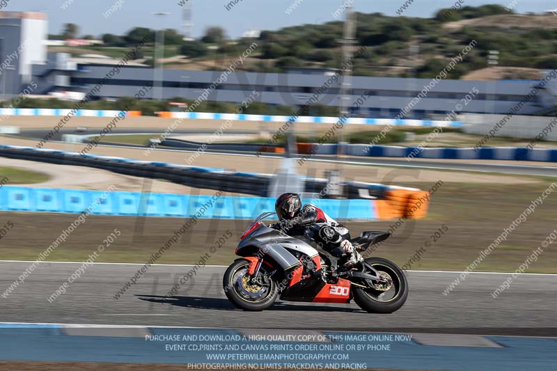 14 to 16th november 2015;Jerez;event digital images;motorbikes;no limits;peter wileman photography;trackday;trackday digital images