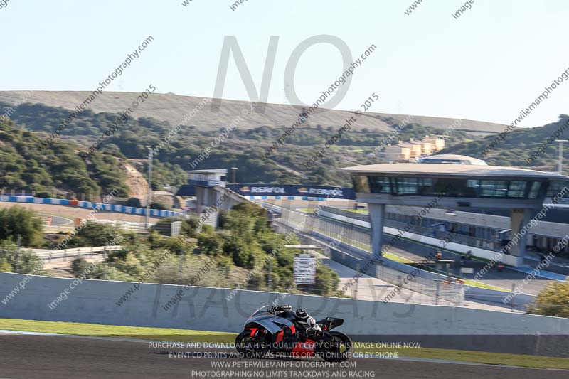 14 to 16th november 2015;Jerez;event digital images;motorbikes;no limits;peter wileman photography;trackday;trackday digital images