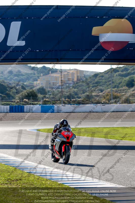 14 to 16th november 2015;Jerez;event digital images;motorbikes;no limits;peter wileman photography;trackday;trackday digital images