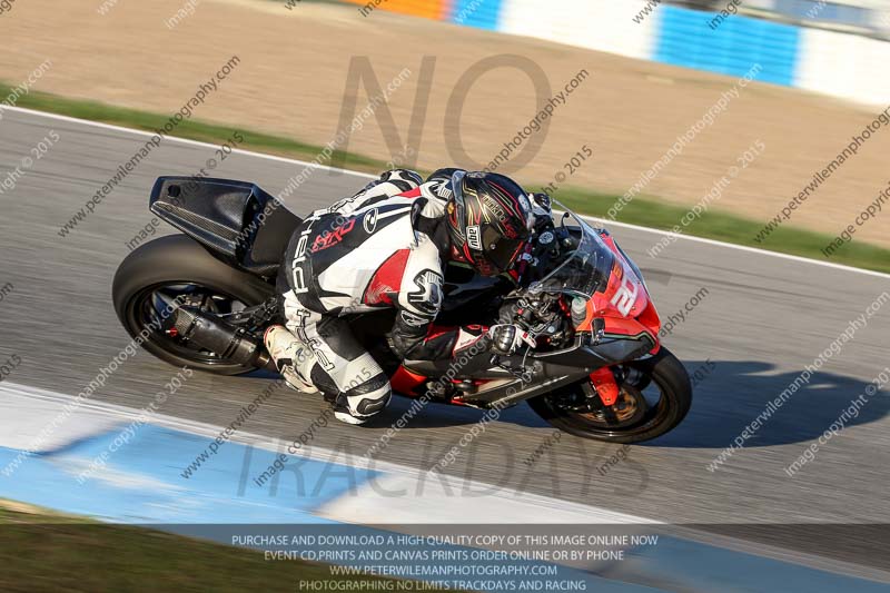 14 to 16th november 2015;Jerez;event digital images;motorbikes;no limits;peter wileman photography;trackday;trackday digital images