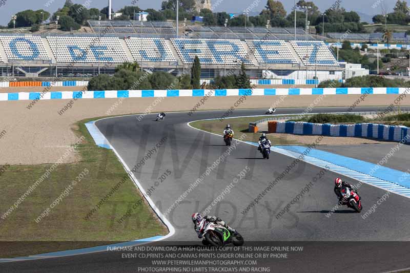 14 to 16th november 2015;Jerez;event digital images;motorbikes;no limits;peter wileman photography;trackday;trackday digital images