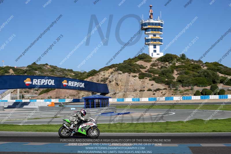 14 to 16th november 2015;Jerez;event digital images;motorbikes;no limits;peter wileman photography;trackday;trackday digital images