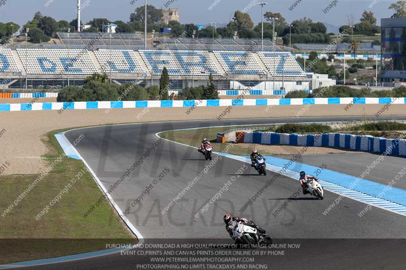 14 to 16th november 2015;Jerez;event digital images;motorbikes;no limits;peter wileman photography;trackday;trackday digital images