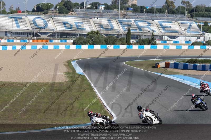 14 to 16th november 2015;Jerez;event digital images;motorbikes;no limits;peter wileman photography;trackday;trackday digital images