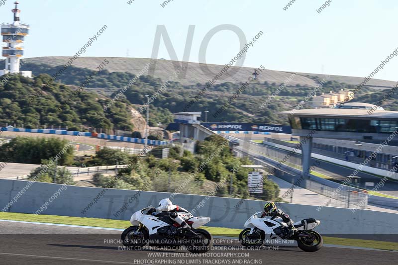 14 to 16th november 2015;Jerez;event digital images;motorbikes;no limits;peter wileman photography;trackday;trackday digital images