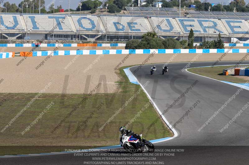 14 to 16th november 2015;Jerez;event digital images;motorbikes;no limits;peter wileman photography;trackday;trackday digital images