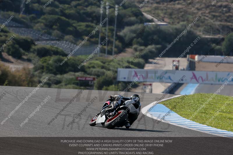 14 to 16th november 2015;Jerez;event digital images;motorbikes;no limits;peter wileman photography;trackday;trackday digital images