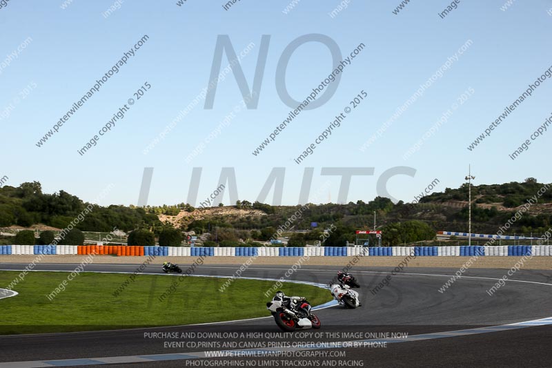 14 to 16th november 2015;Jerez;event digital images;motorbikes;no limits;peter wileman photography;trackday;trackday digital images