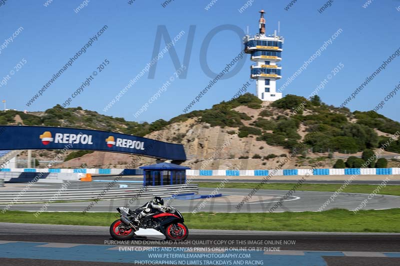 14 to 16th november 2015;Jerez;event digital images;motorbikes;no limits;peter wileman photography;trackday;trackday digital images