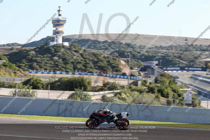 14 to 16th november 2015;Jerez;event digital images;motorbikes;no limits;peter wileman photography;trackday;trackday digital images