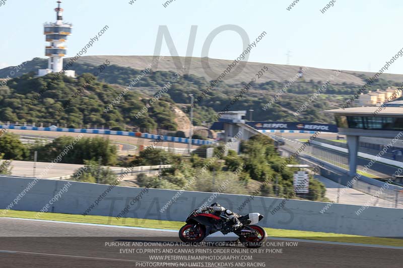 14 to 16th november 2015;Jerez;event digital images;motorbikes;no limits;peter wileman photography;trackday;trackday digital images