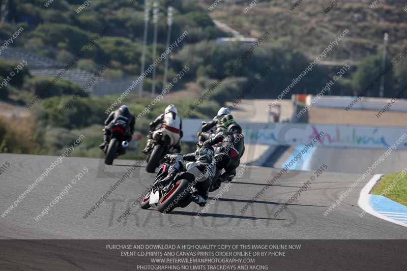 14 to 16th november 2015;Jerez;event digital images;motorbikes;no limits;peter wileman photography;trackday;trackday digital images