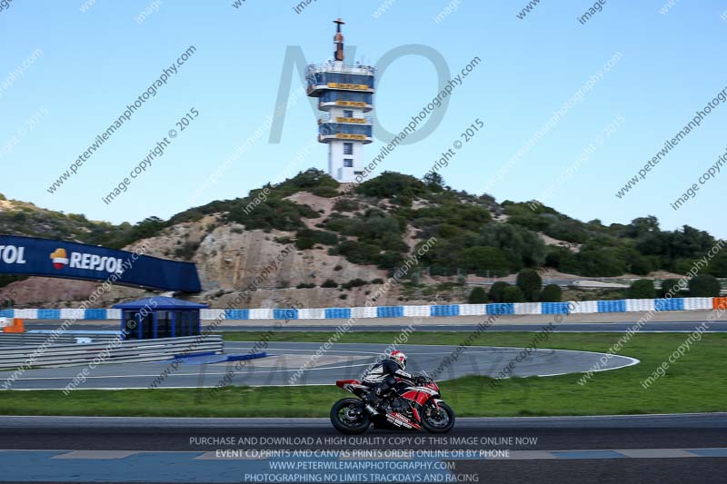 14 to 16th november 2015;Jerez;event digital images;motorbikes;no limits;peter wileman photography;trackday;trackday digital images