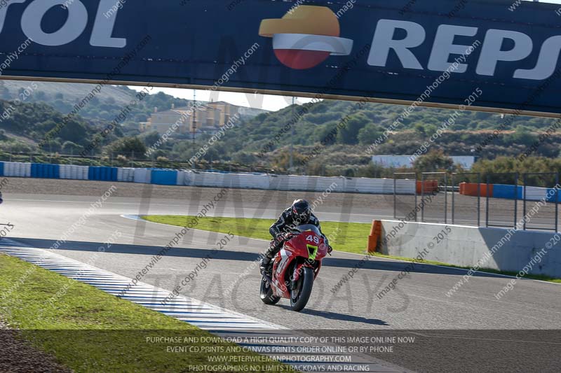 14 to 16th november 2015;Jerez;event digital images;motorbikes;no limits;peter wileman photography;trackday;trackday digital images