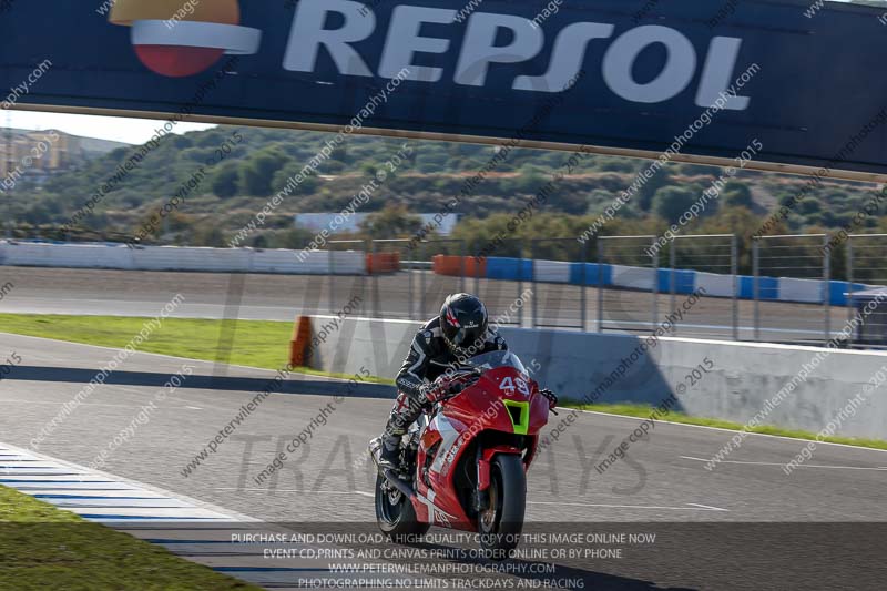 14 to 16th november 2015;Jerez;event digital images;motorbikes;no limits;peter wileman photography;trackday;trackday digital images