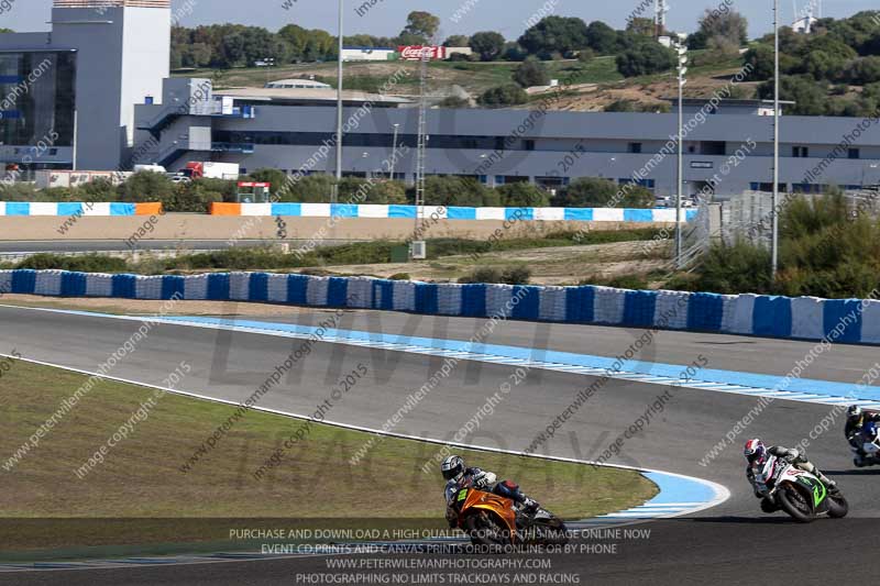 14 to 16th november 2015;Jerez;event digital images;motorbikes;no limits;peter wileman photography;trackday;trackday digital images