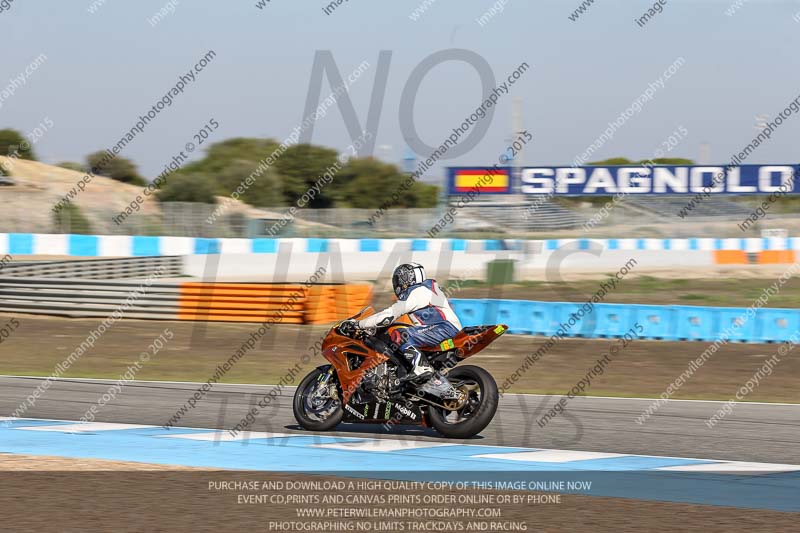 14 to 16th november 2015;Jerez;event digital images;motorbikes;no limits;peter wileman photography;trackday;trackday digital images