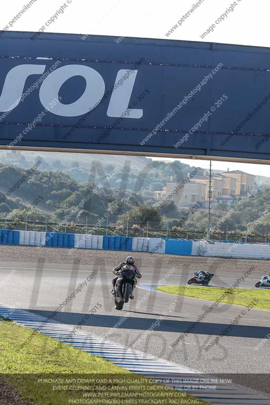 14 to 16th november 2015;Jerez;event digital images;motorbikes;no limits;peter wileman photography;trackday;trackday digital images