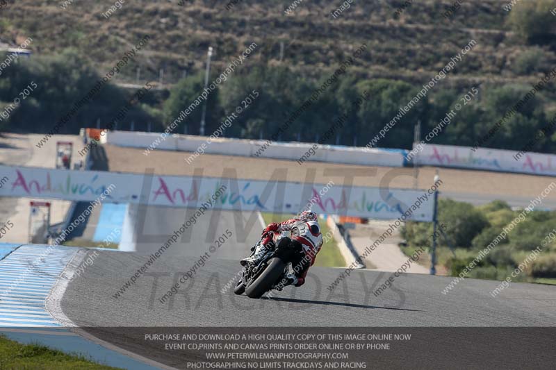 14 to 16th november 2015;Jerez;event digital images;motorbikes;no limits;peter wileman photography;trackday;trackday digital images