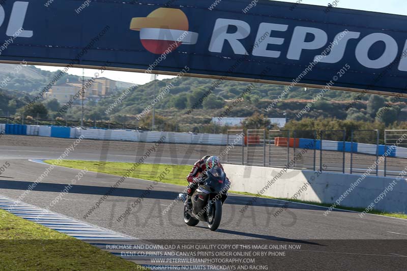 14 to 16th november 2015;Jerez;event digital images;motorbikes;no limits;peter wileman photography;trackday;trackday digital images