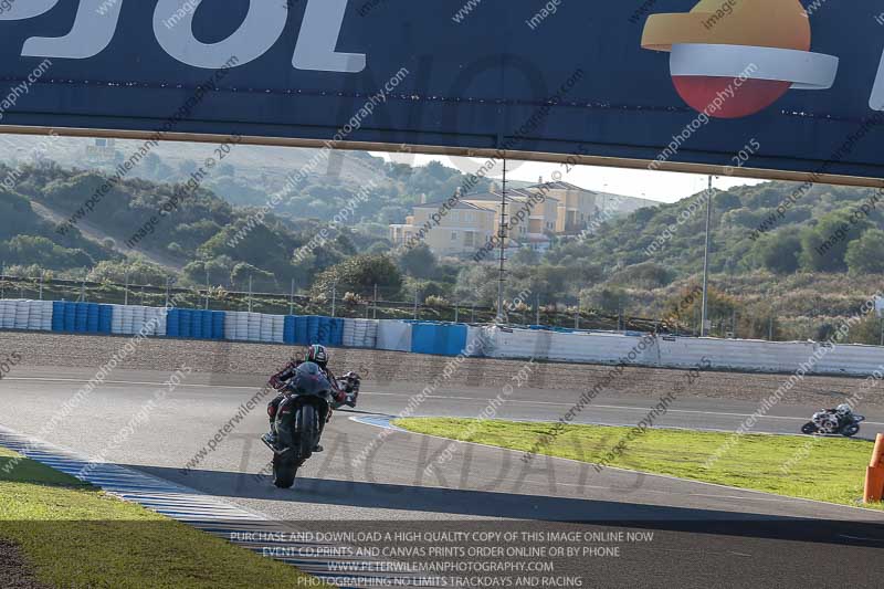 14 to 16th november 2015;Jerez;event digital images;motorbikes;no limits;peter wileman photography;trackday;trackday digital images