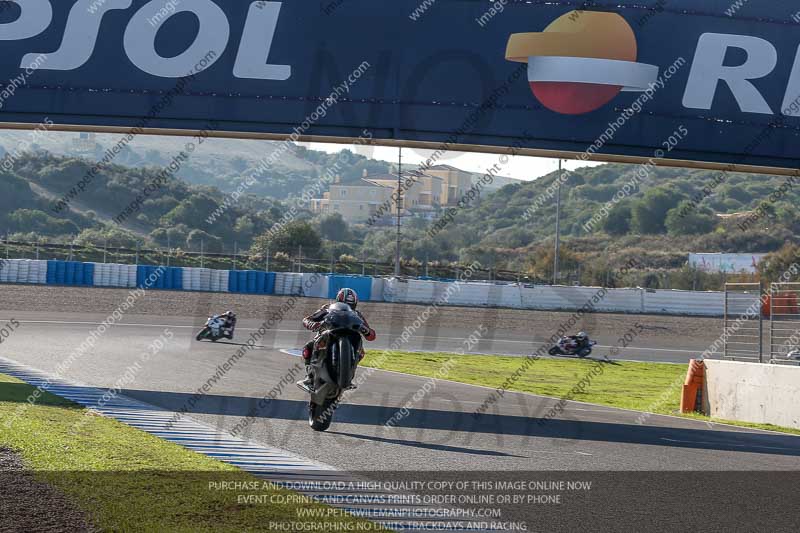 14 to 16th november 2015;Jerez;event digital images;motorbikes;no limits;peter wileman photography;trackday;trackday digital images