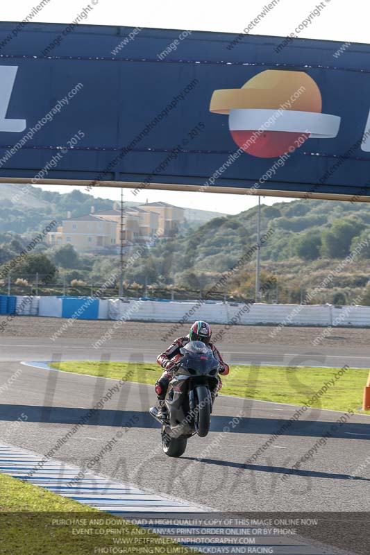 14 to 16th november 2015;Jerez;event digital images;motorbikes;no limits;peter wileman photography;trackday;trackday digital images