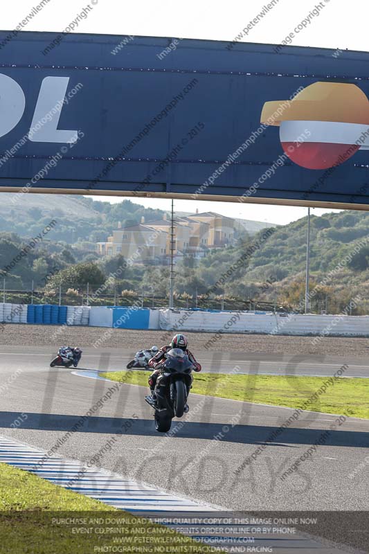 14 to 16th november 2015;Jerez;event digital images;motorbikes;no limits;peter wileman photography;trackday;trackday digital images